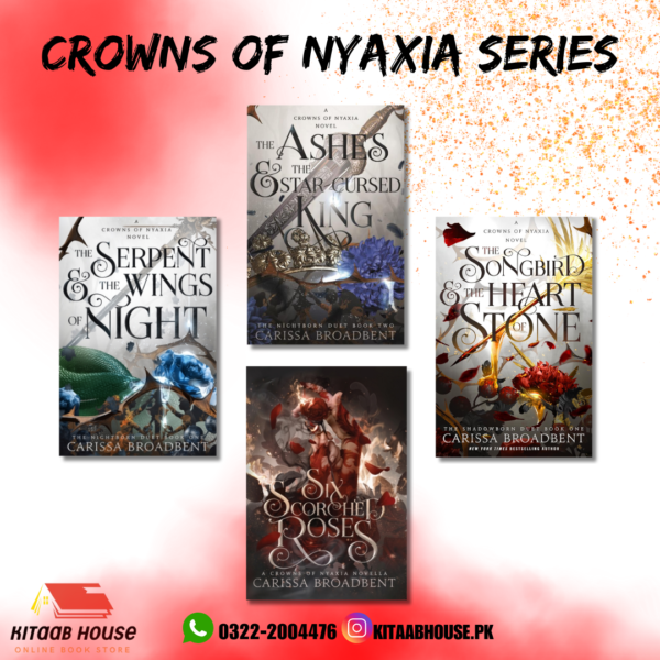 Crowns of Nyaxia Series by Carissa Broadbent