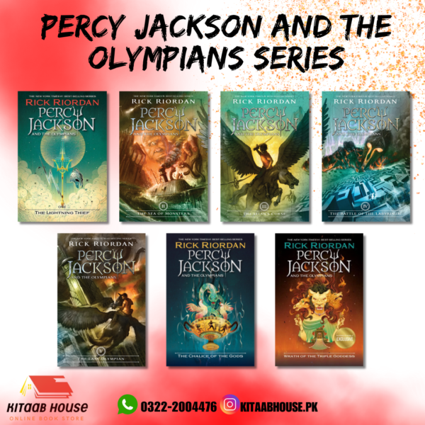 Percy Jackson and the Olympians Series by Rick Riordan